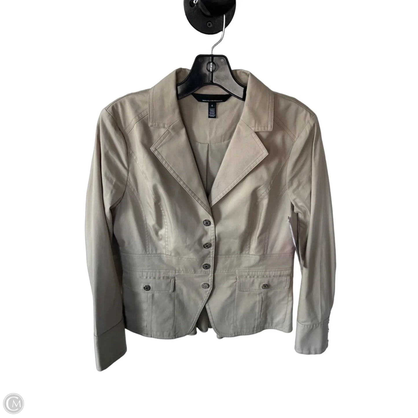 Blazer By White House Black Market In Tan, Size: S