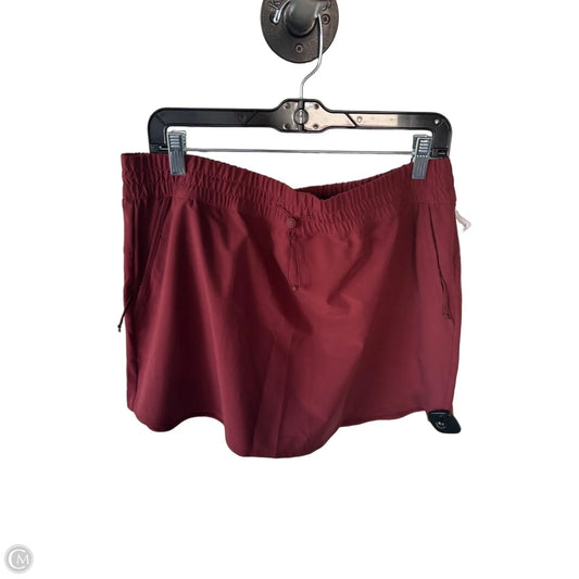 Athletic Skirt By Athleta In Red, Size: L