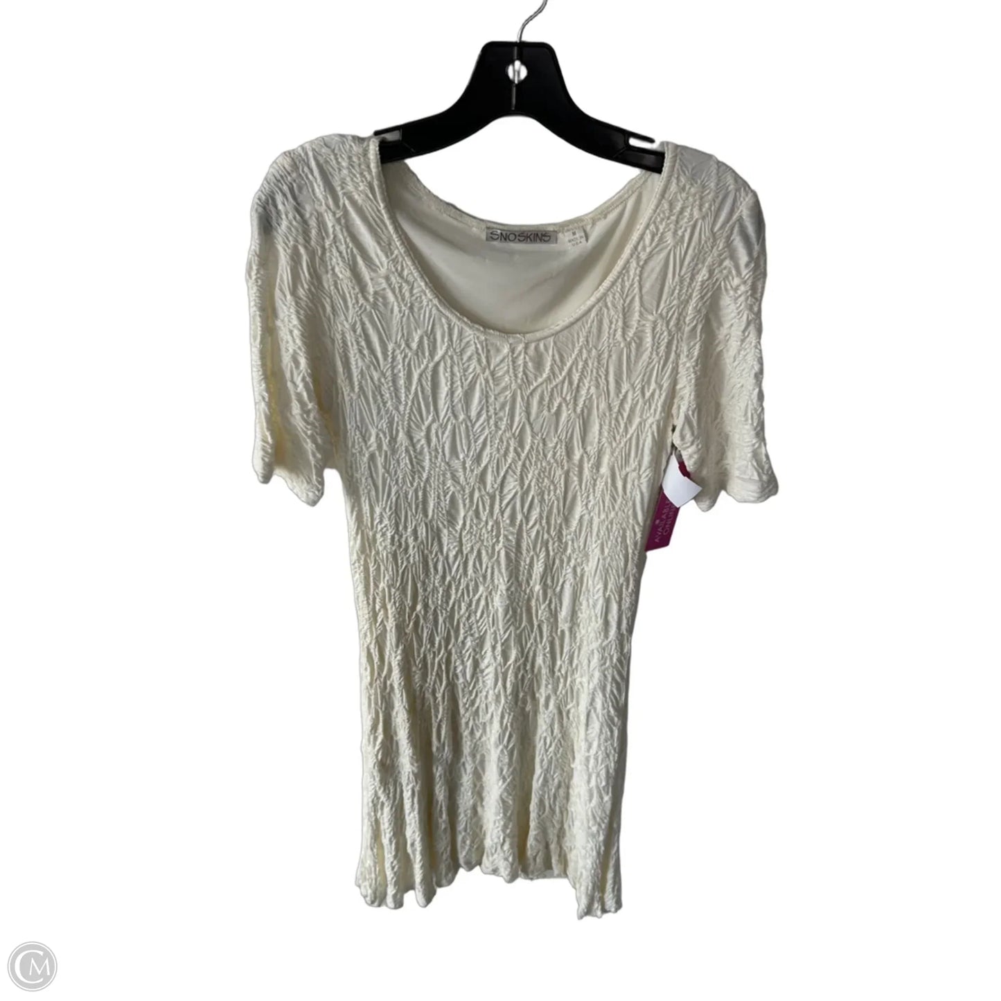 Dress Casual Short By Cmc In Cream, Size: M