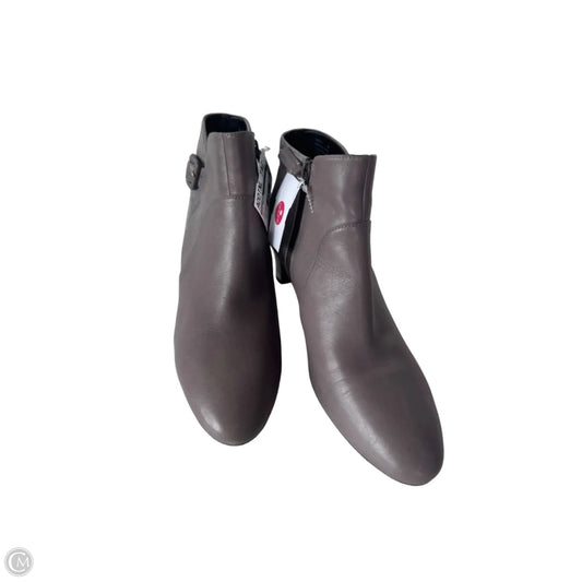 Boots Ankle Heels By Cole-haan In Grey, Size: 9
