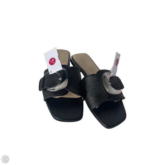 Sandals Flats By Naturalizer In Black, Size: 9