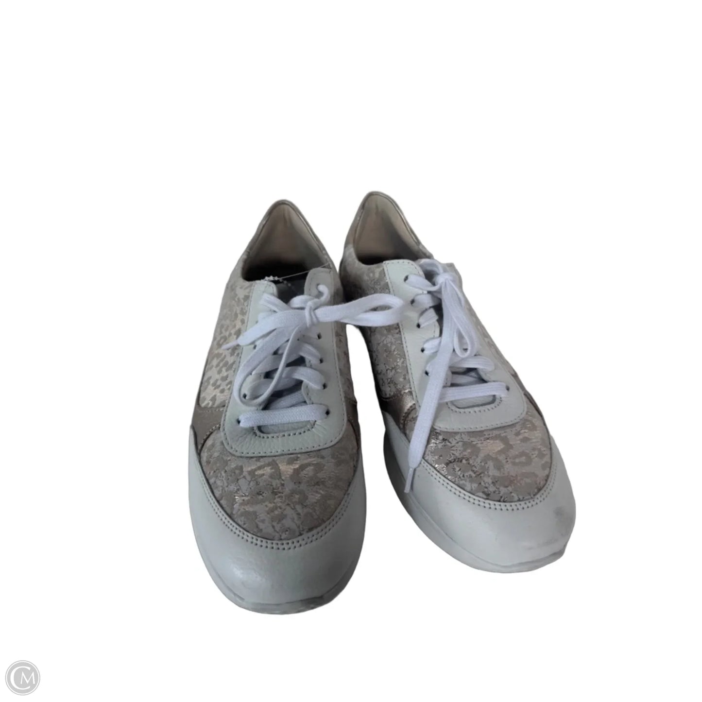 Shoes Sneakers By Mephisto In Tan & White, Size: 7
