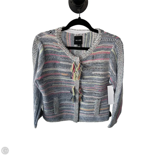 Blazer By Nic + Zoe In Blue & White, Size: S