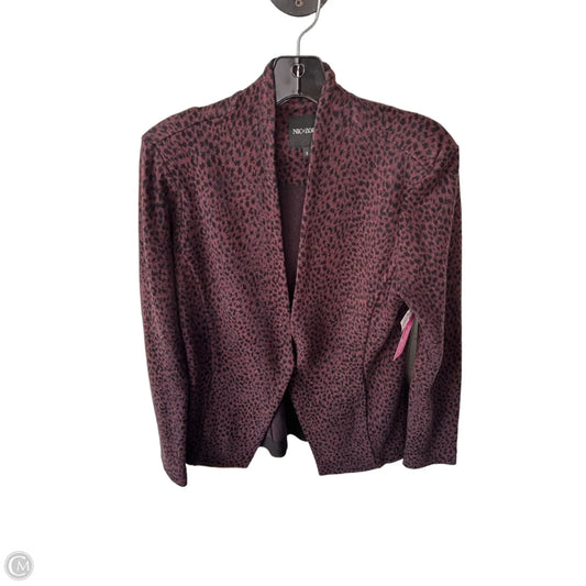 Blazer By Nic + Zoe In Black & Purple, Size: S
