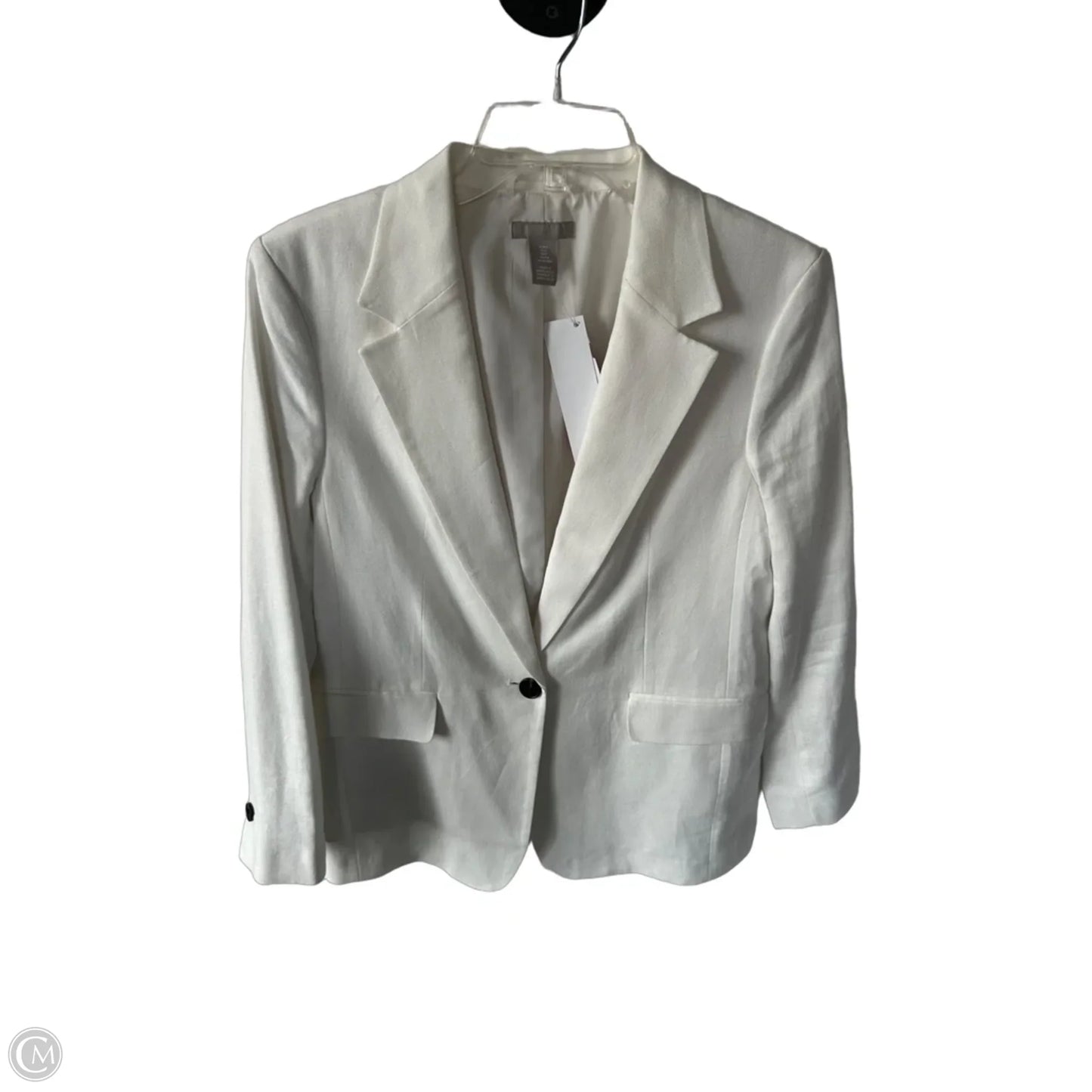 Blazer By H&m In White, Size: S