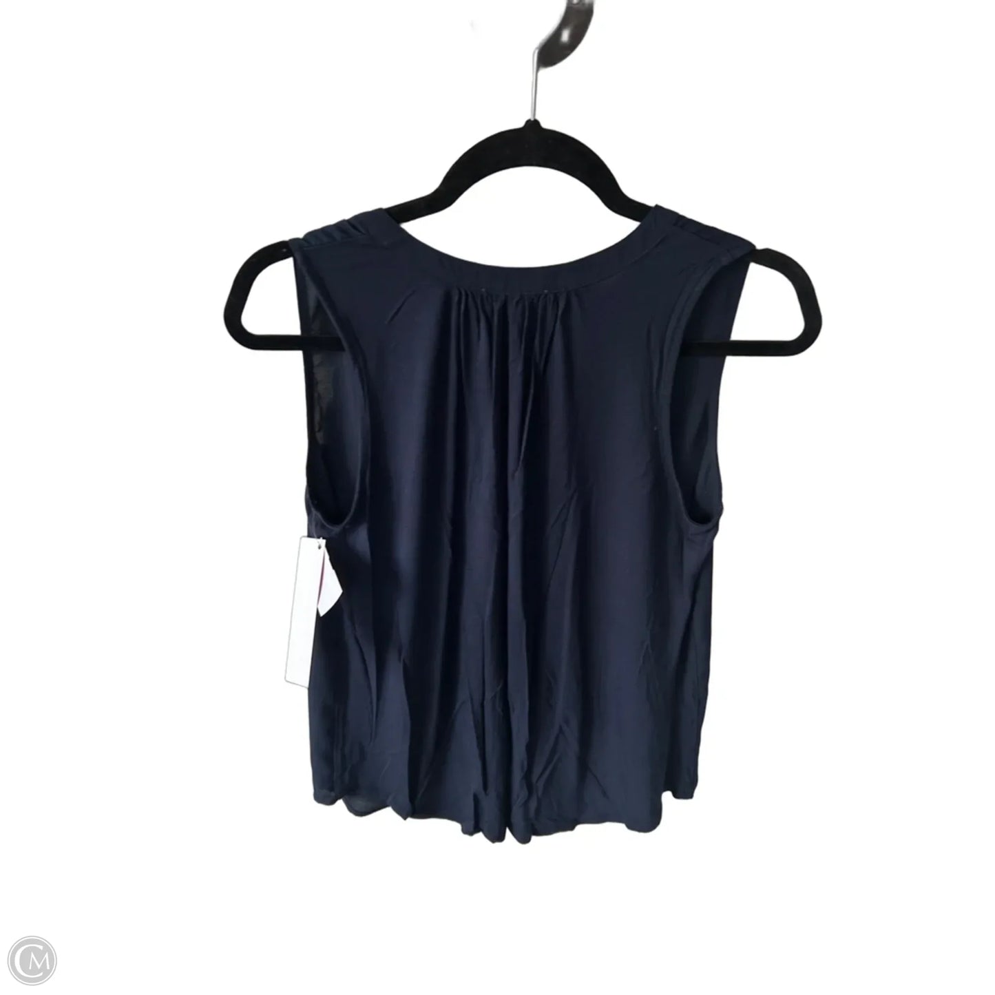 Top Sleeveless By Loft In Blue, Size: Sp