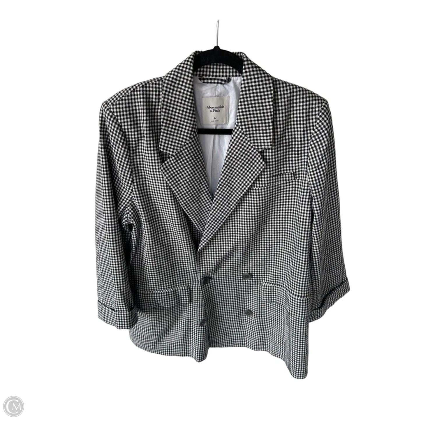 Blazer By Abercrombie And Fitch In Black & White, Size: M