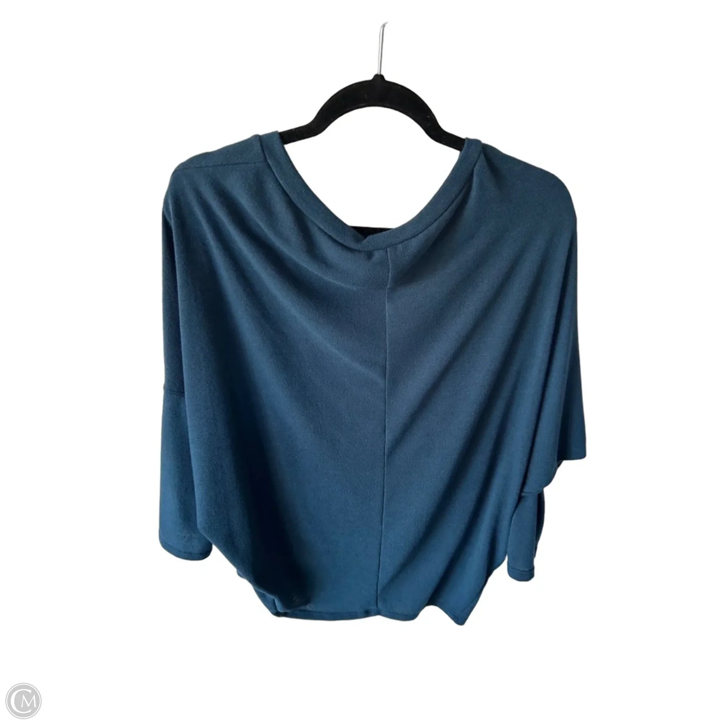 Top Long Sleeve By Charlotte Avery In Blue, Size: L