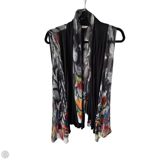 Vest Other By Soft Surroundings In Black & Grey, Size: S