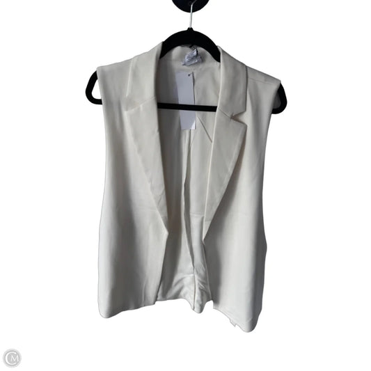 Vest Other By Nicole By Nicole Miller In White, Size: S
