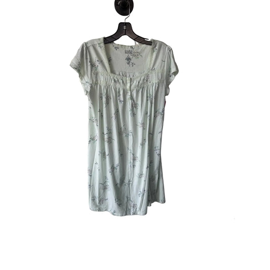 Nightgown By Croft And Barrow In Green, Size: M