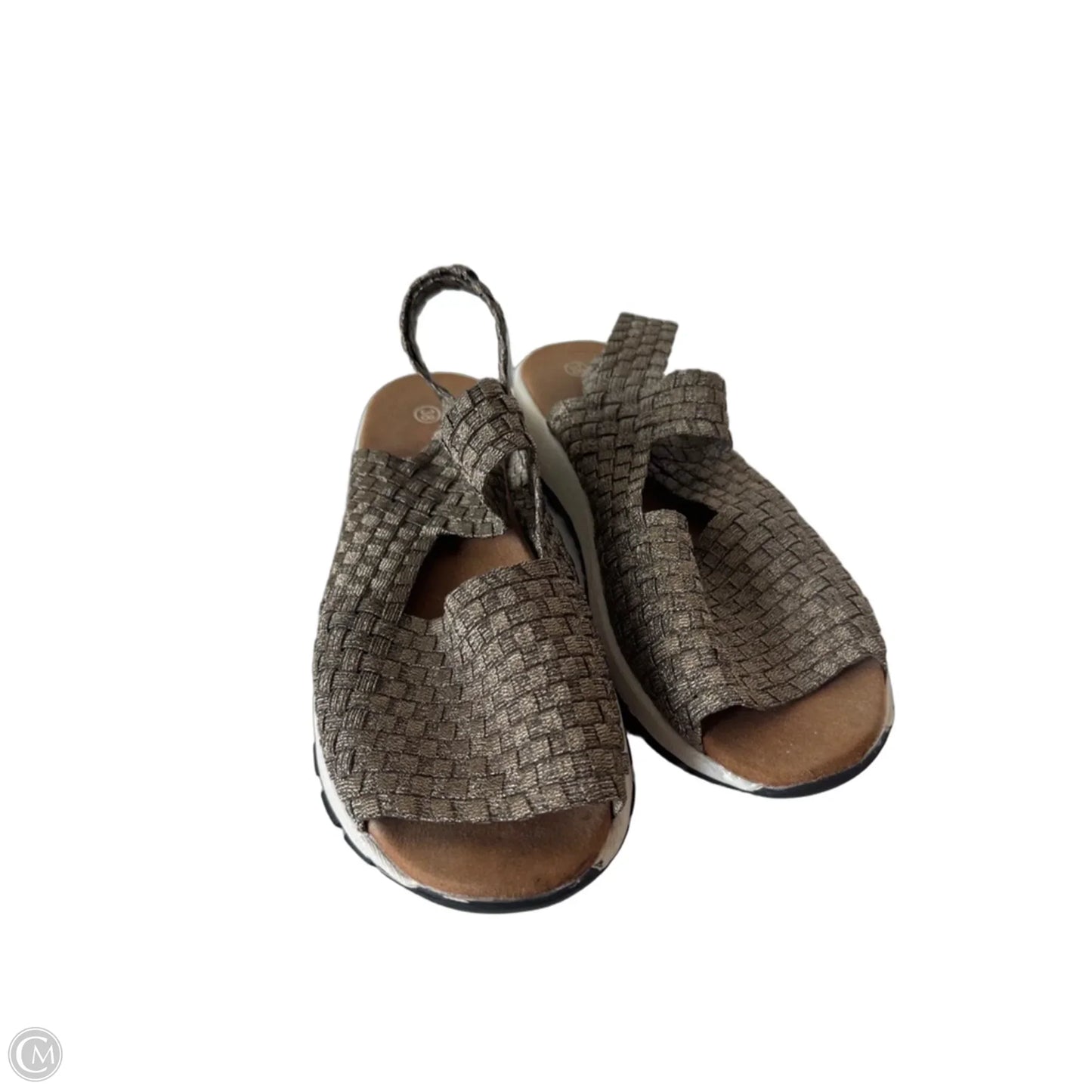 Sandals Flats By Bernie Mev In Bronze, Size: 7.5