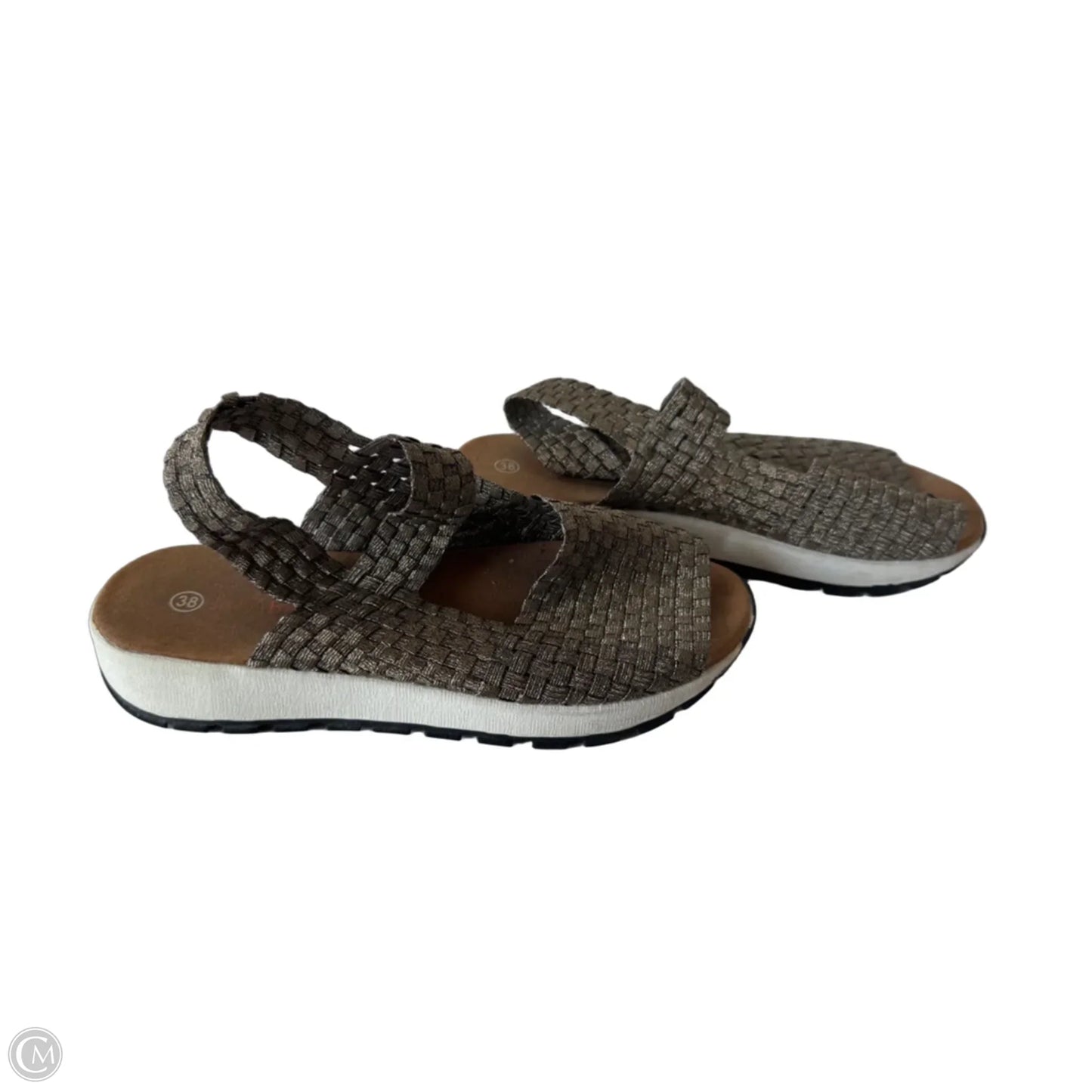 Sandals Flats By Bernie Mev In Bronze, Size: 7.5