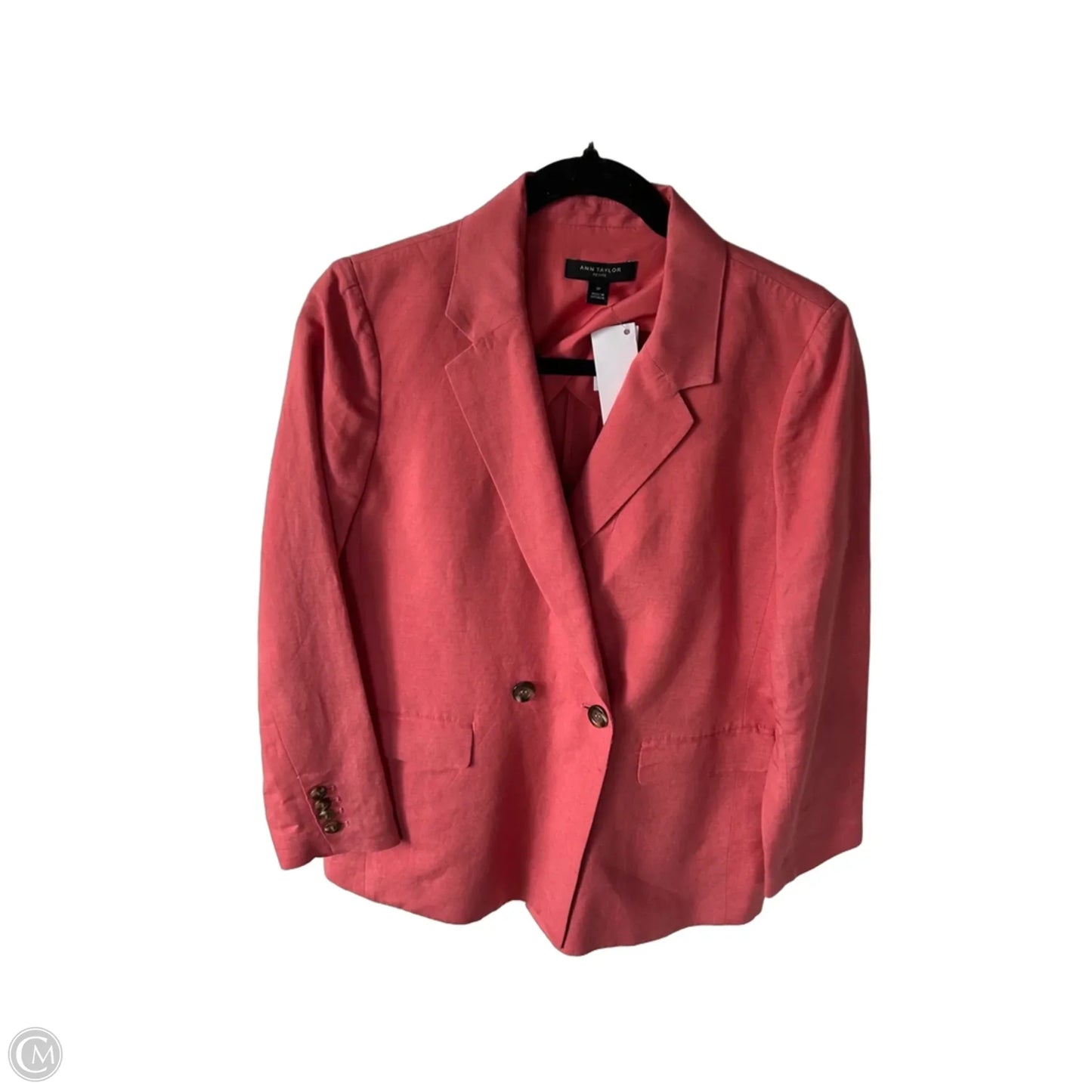 Blazer By Ann Taylor In Pink, Size: Mp