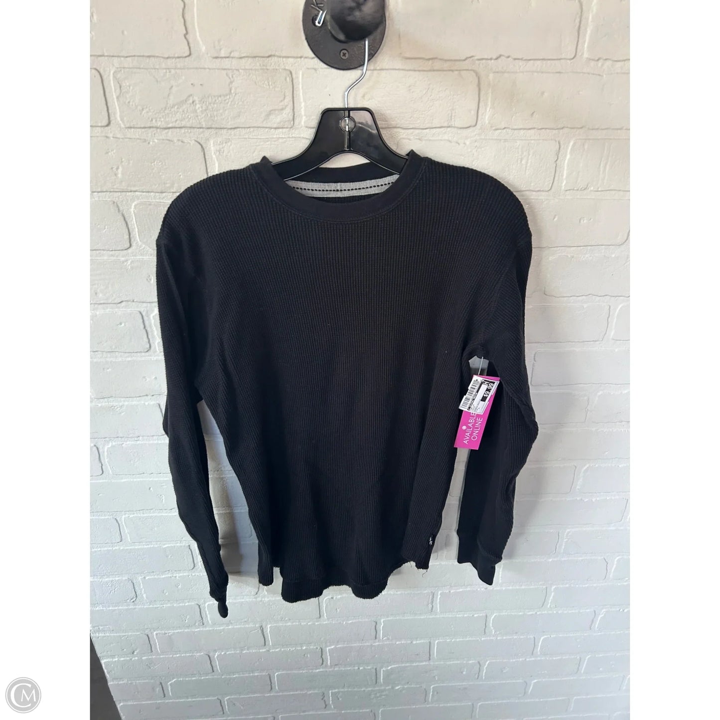 Top Long Sleeve By Clothes Mentor In Black, Size: L