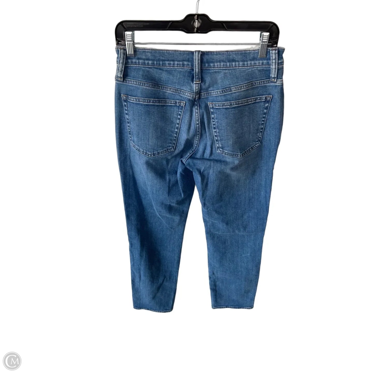Jeans Straight By J. Crew In Blue Denim, Size: 4