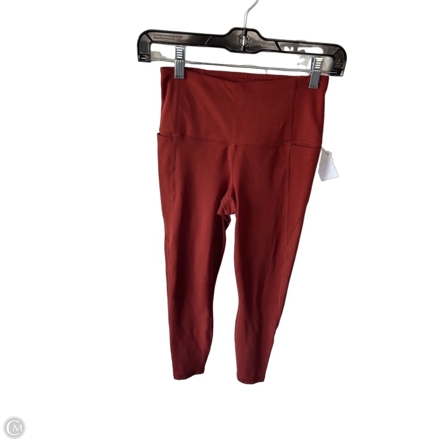 Athletic Leggings By Yogalicious In Orange, Size: Xs