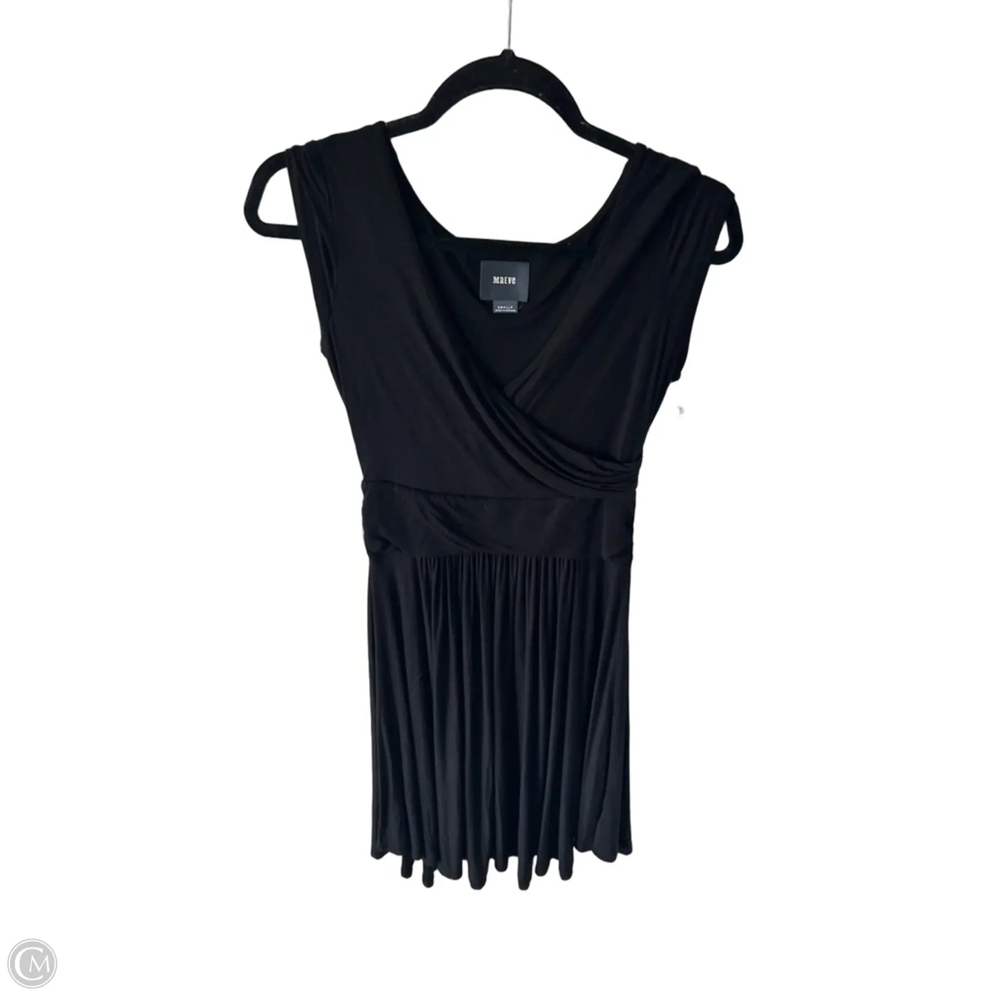 Dress Casual Short By Maeve In Black, Size: Sp
