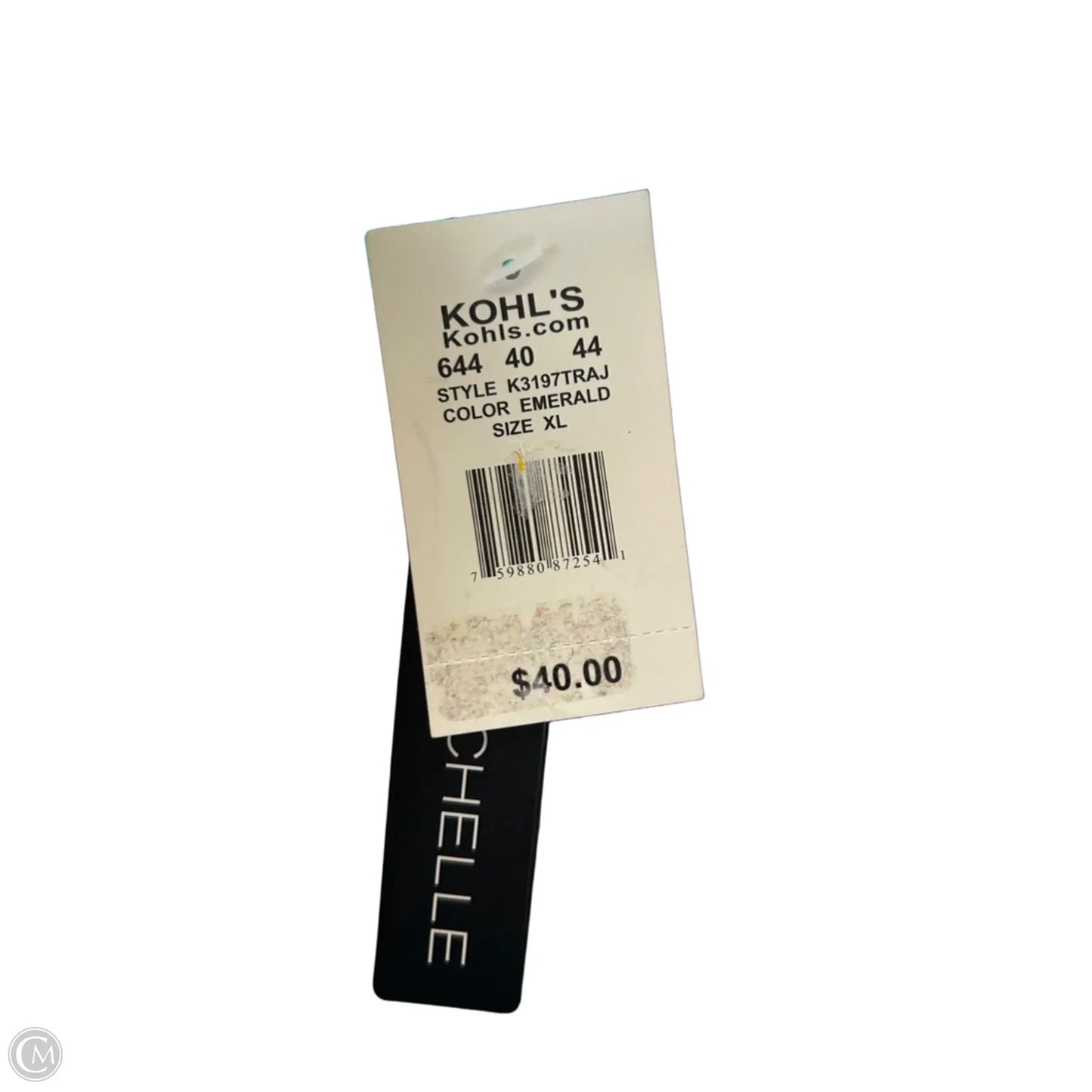 Top Long Sleeve By My Michelle In Green, Size: Xl