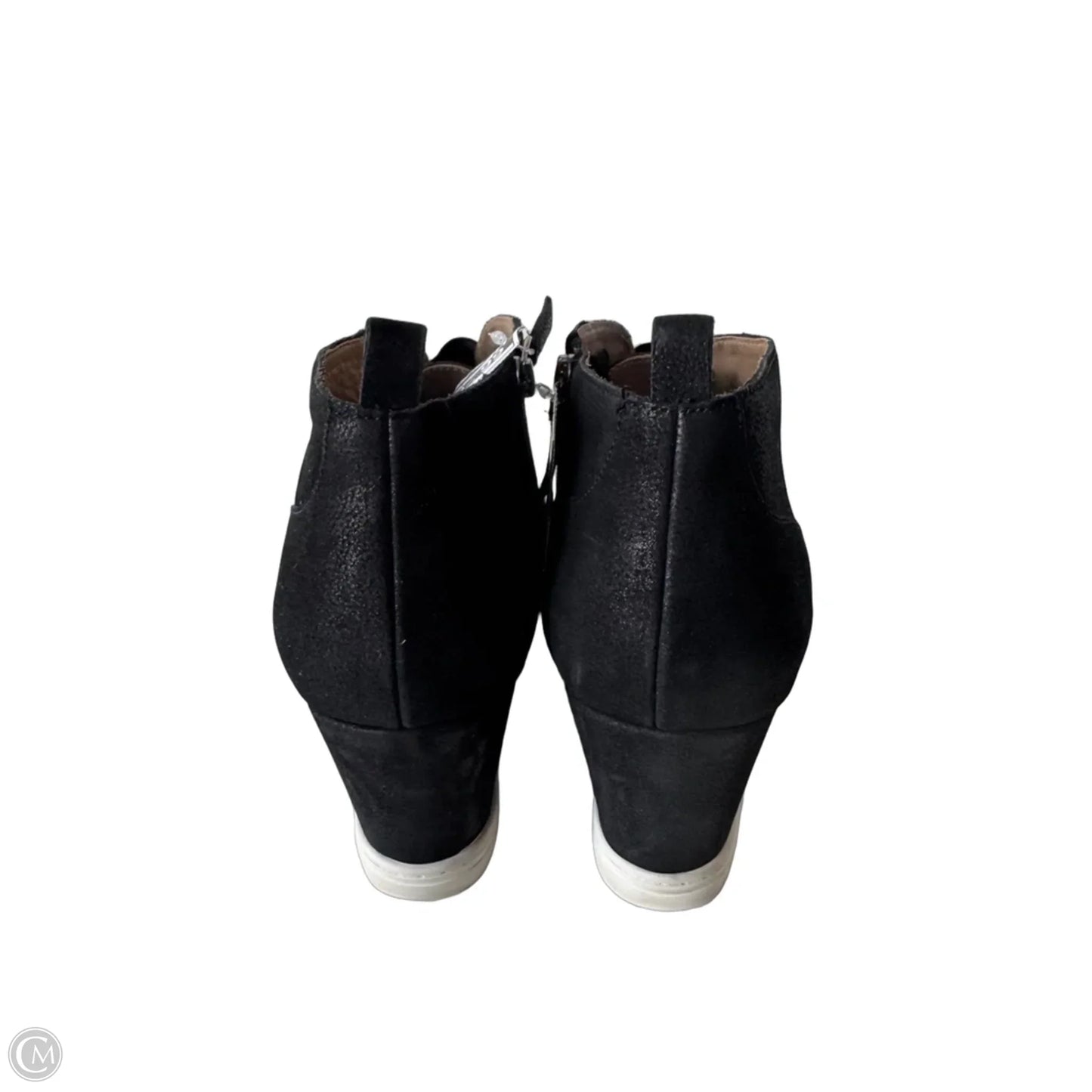 Boots Ankle Heels By Linea Paolo In Black, Size: 12