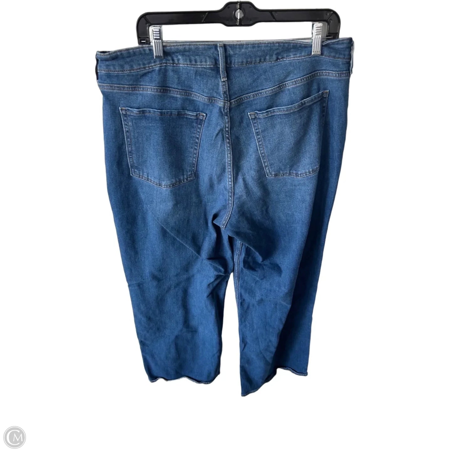 Jeans Wide Leg By Old Navy In Blue Denim, Size: 16