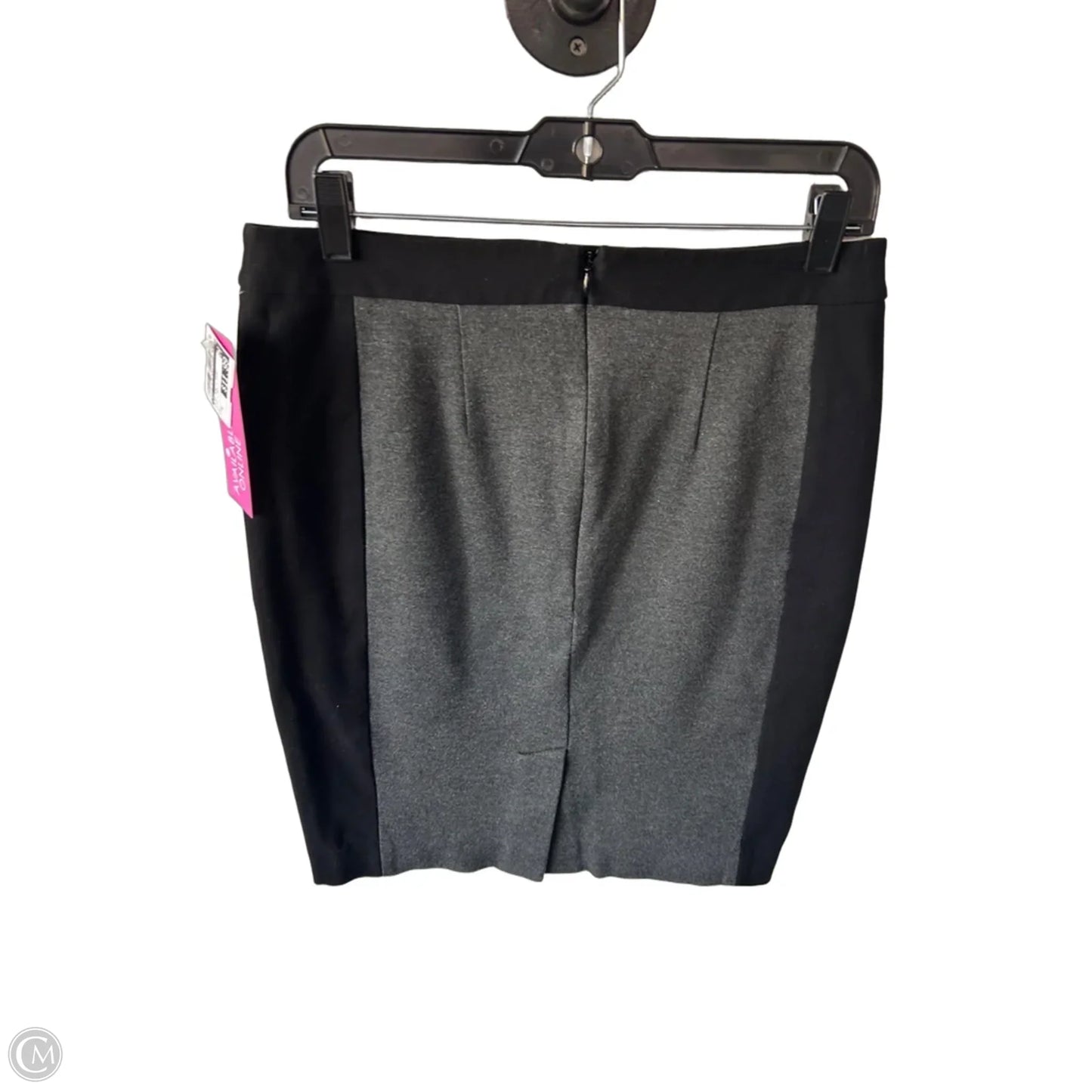 Skirt Mini & Short By Loft In Black & Grey, Size: 6