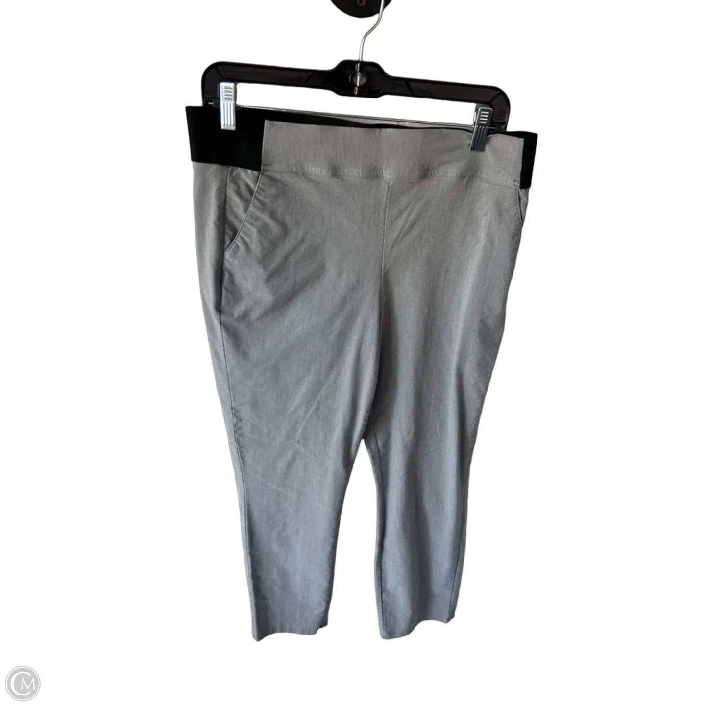 Pants Dress By Simply Vera In Grey, Size: L