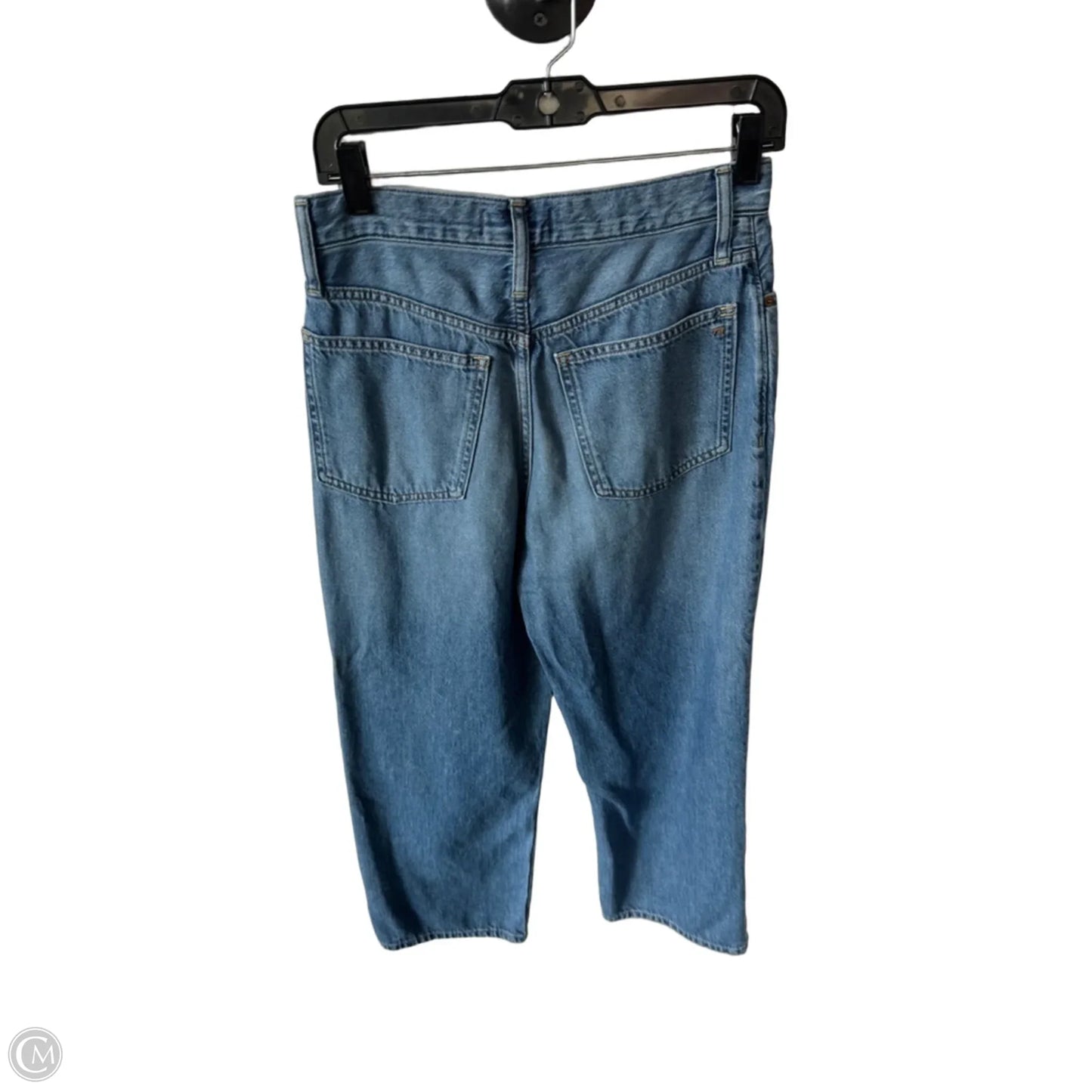 Jeans Cropped By Madewell In Blue Denim, Size: 2