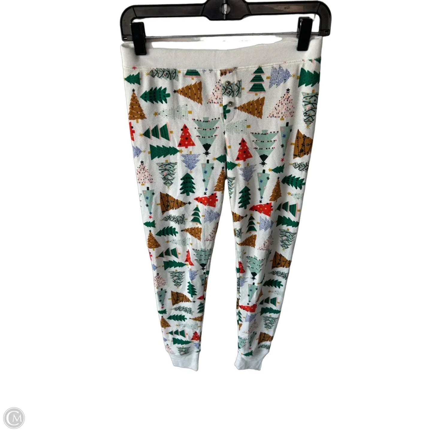 Pajamas 2pc By Old Navy In Green & White, Size: Xs
