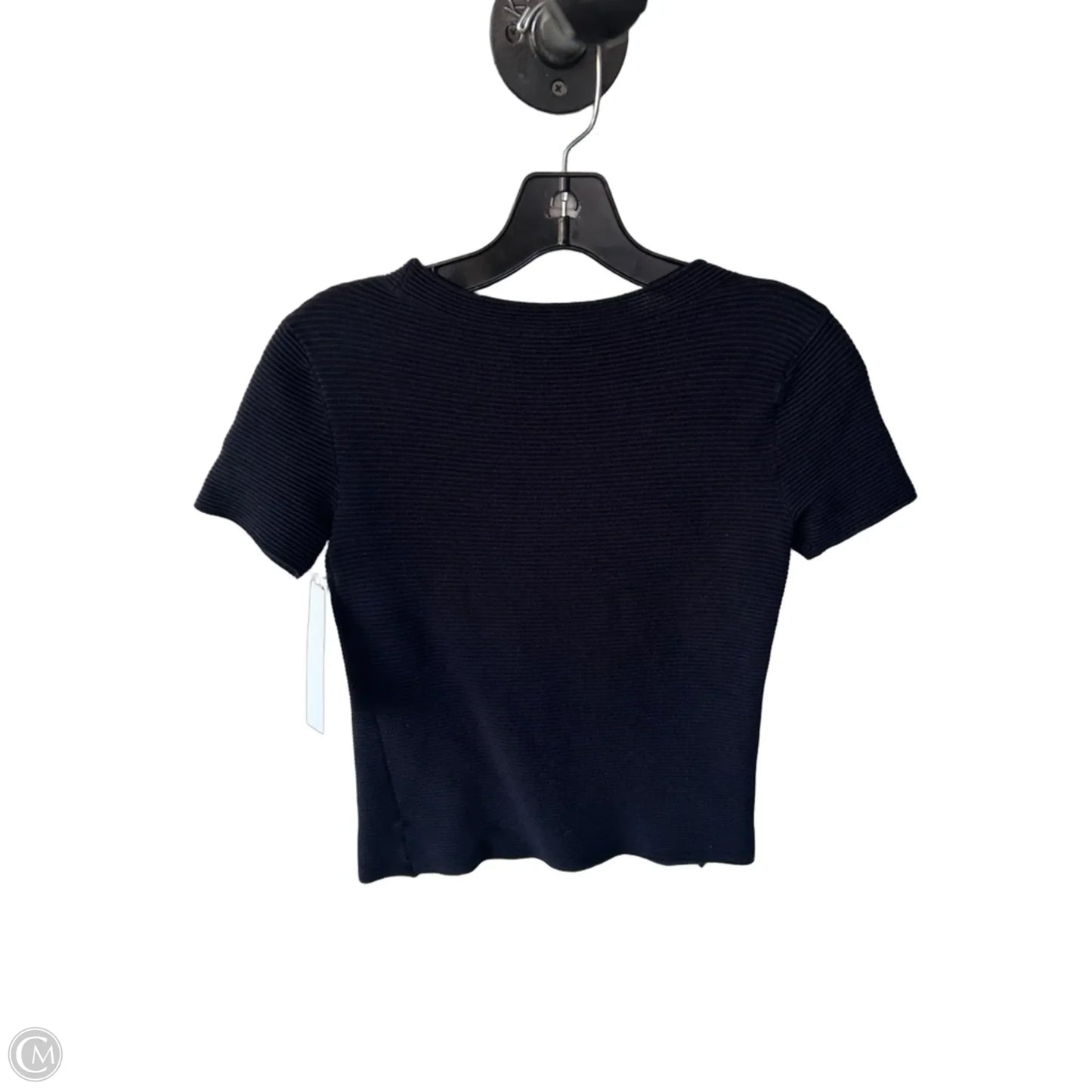 Sweater Short Sleeve By Ann Taylor In Black, Size: Xsp