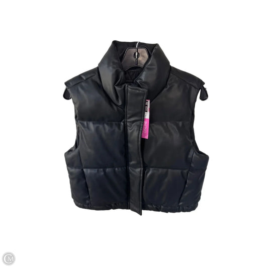 Vest Puffer & Quilted By Ci Sono In Black, Size: M