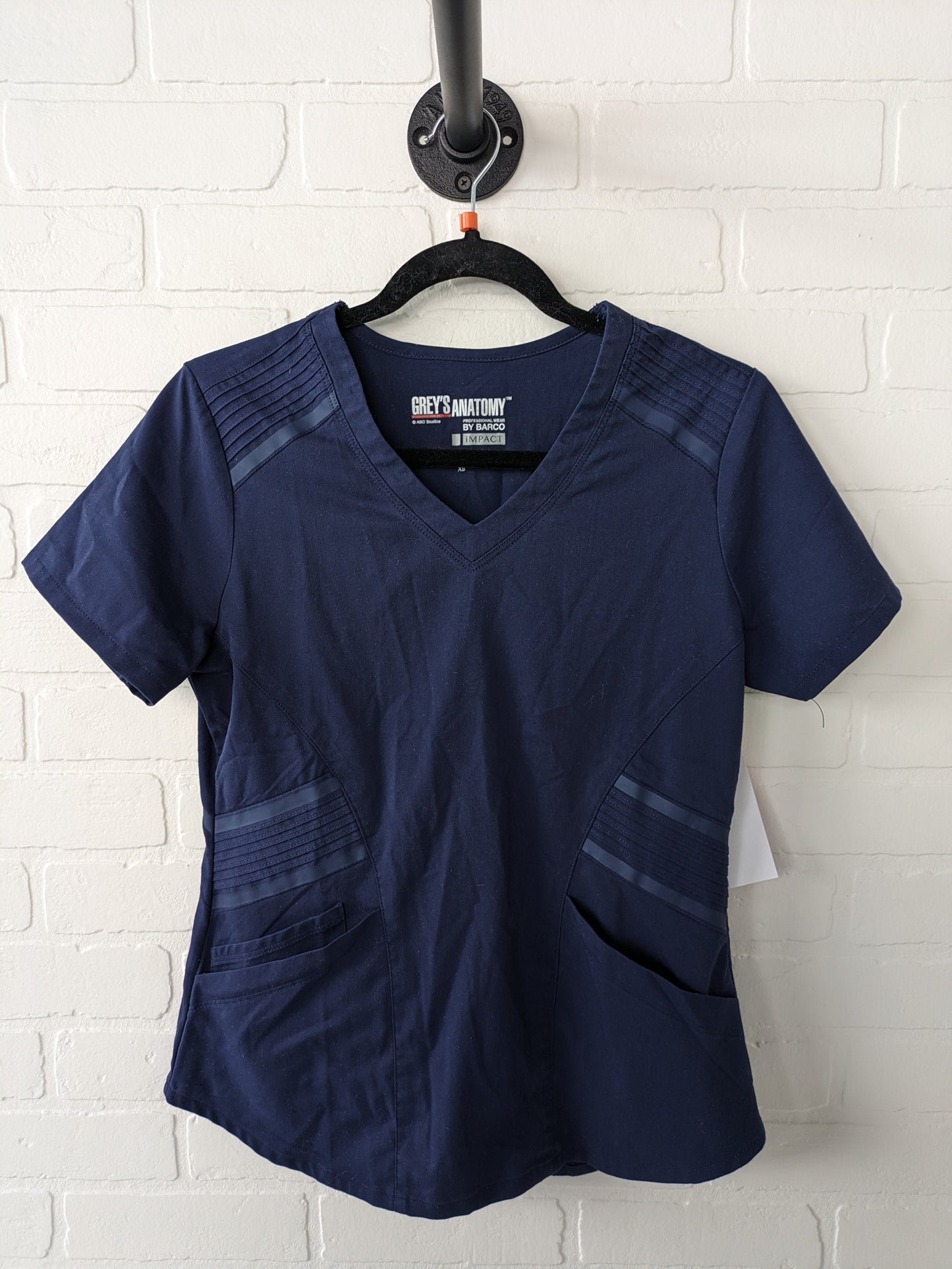 Scrub Top Sleeve Basic By Greys Anatomy  Size: Xs