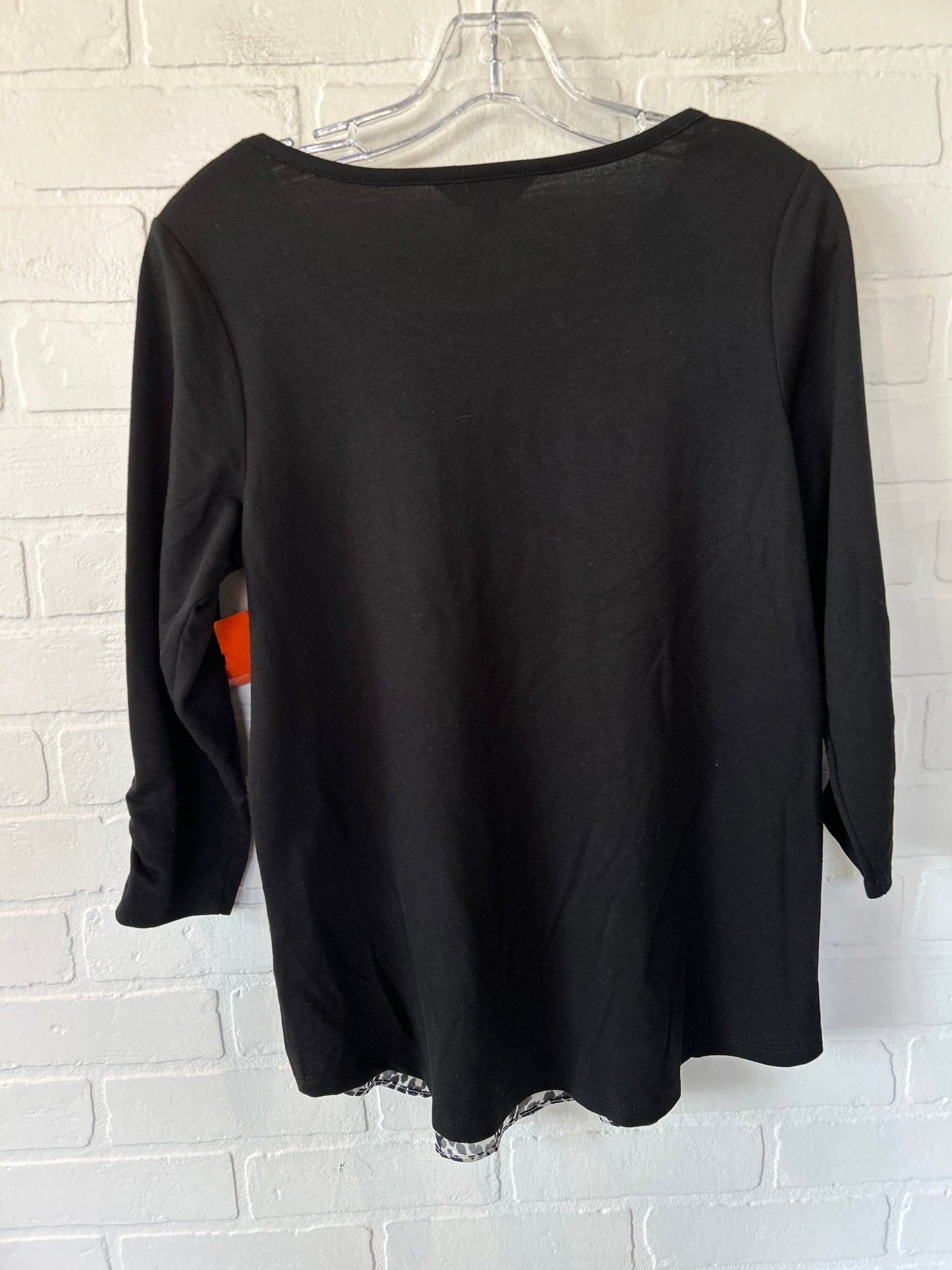 Black Top Long Sleeve Apt 9, Size S