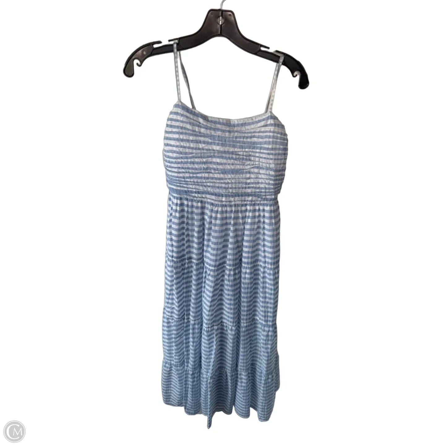 Dress Casual Maxi By Chelsea 28 In Blue & White, Size: S