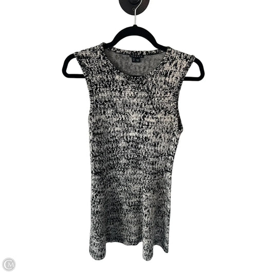 Dress Casual Short By Theory In Black & Cream, Size: M