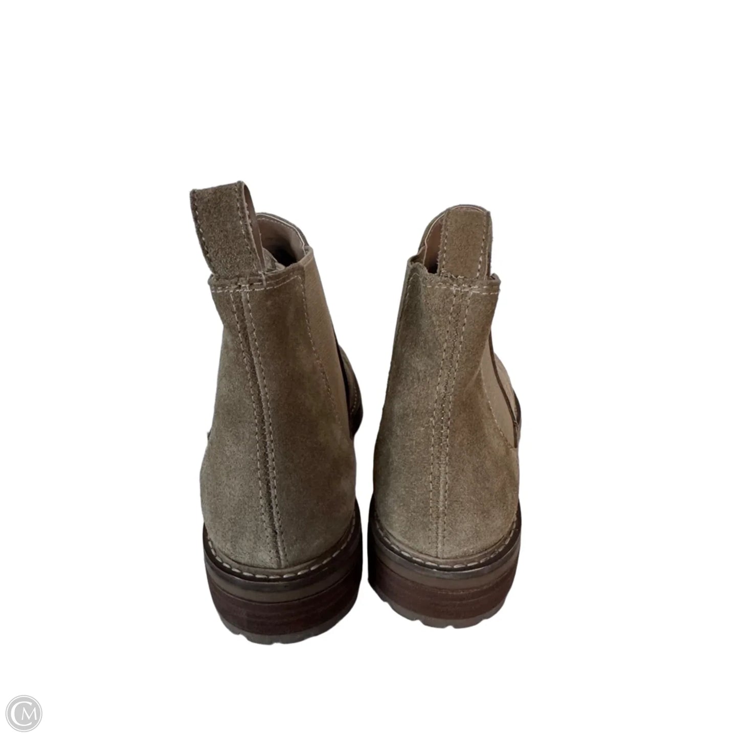 Boots Ankle Flats By Steve Madden In Tan, Size: 7