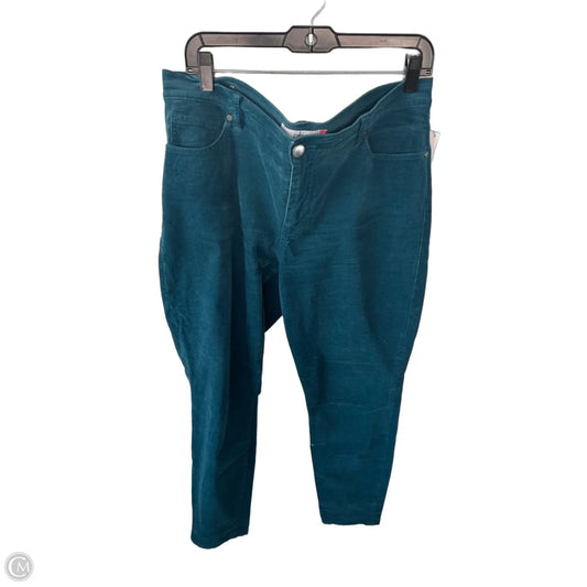 Pants Corduroy By Cabi In Blue, Size: 14