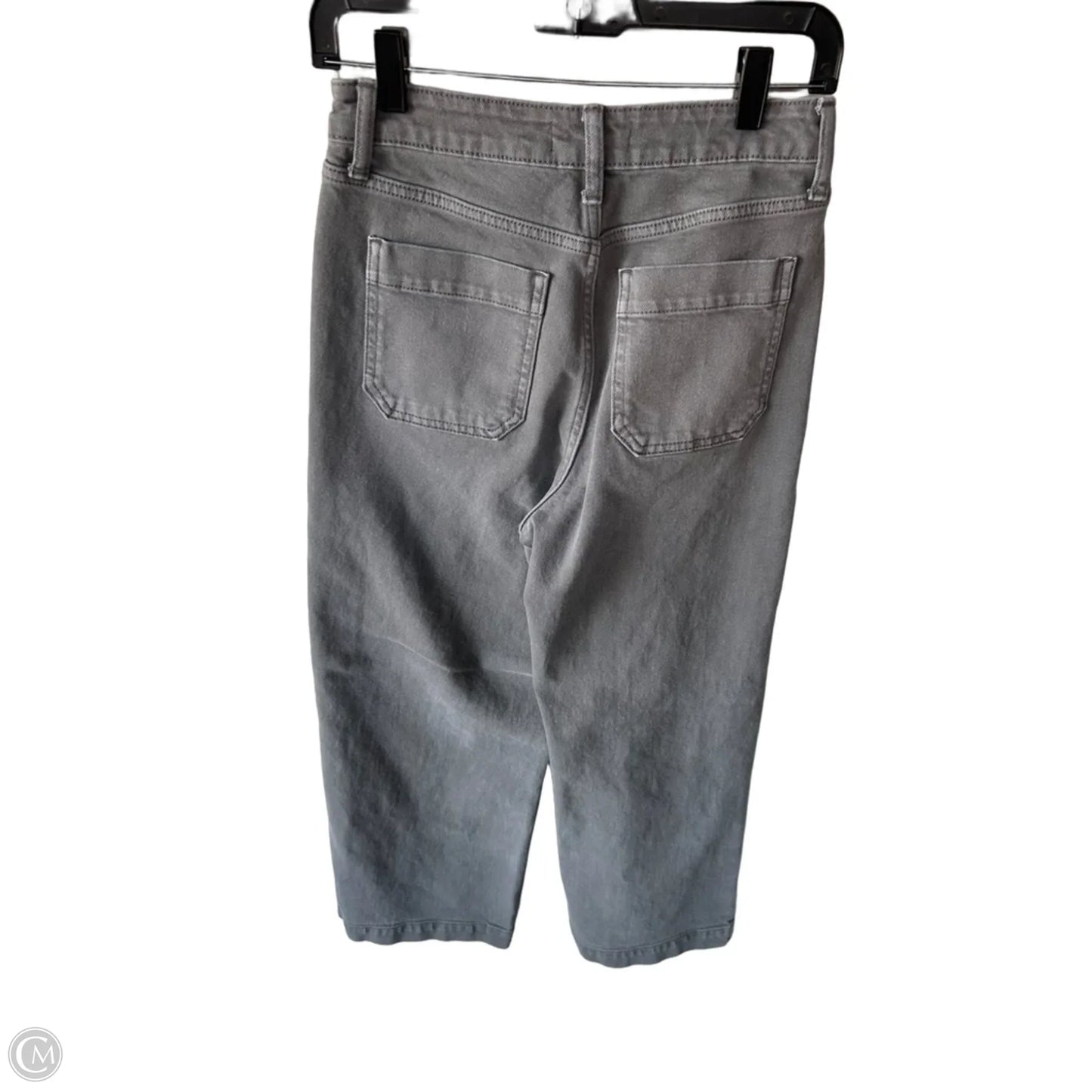 Jeans Wide Leg By Just Black In Grey Denim, Size: 4