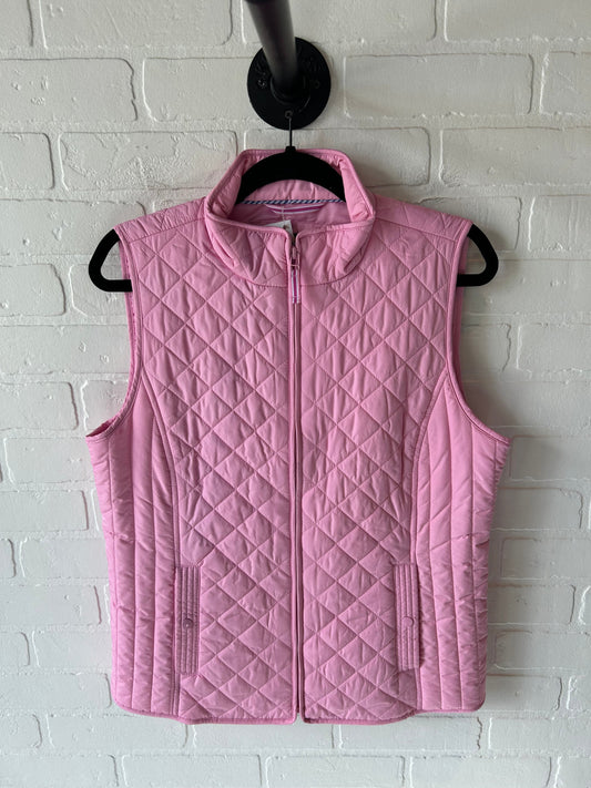 Vest Puffer & Quilted By Talbots In Pink, Size: Mp