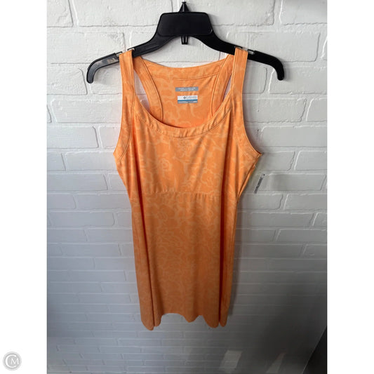 Athletic Dress By Columbia In Orange, Size: M