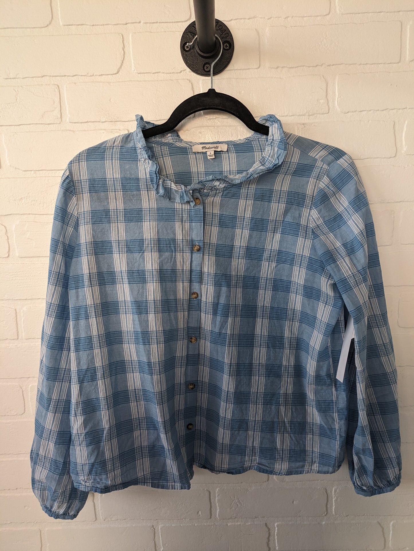 Top Long Sleeve By Madewell  Size: S