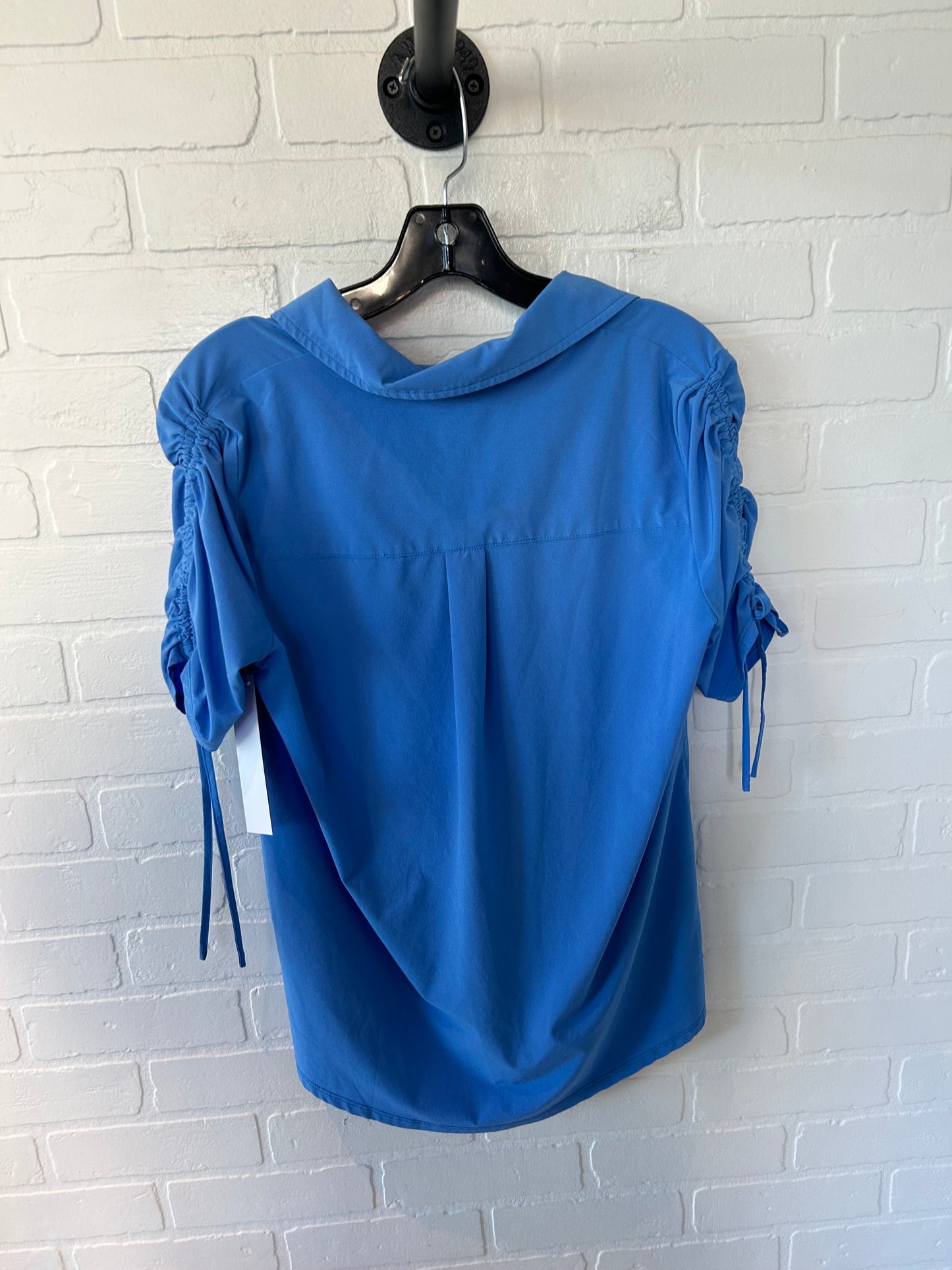 Top Short Sleeve By Chicos In Blue, Size: S