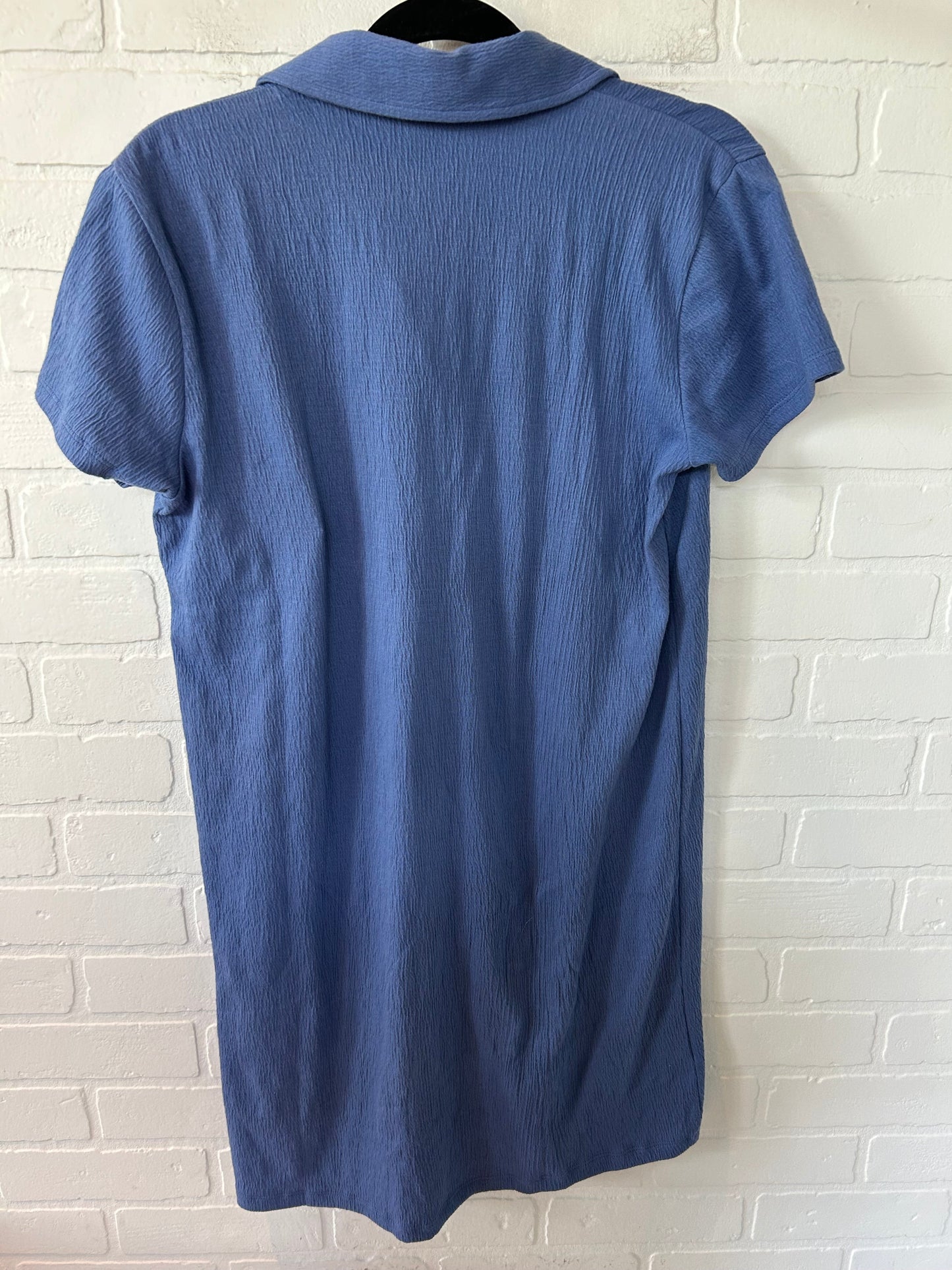 Dress Casual Short By Eddie Bauer In Blue, Size: S