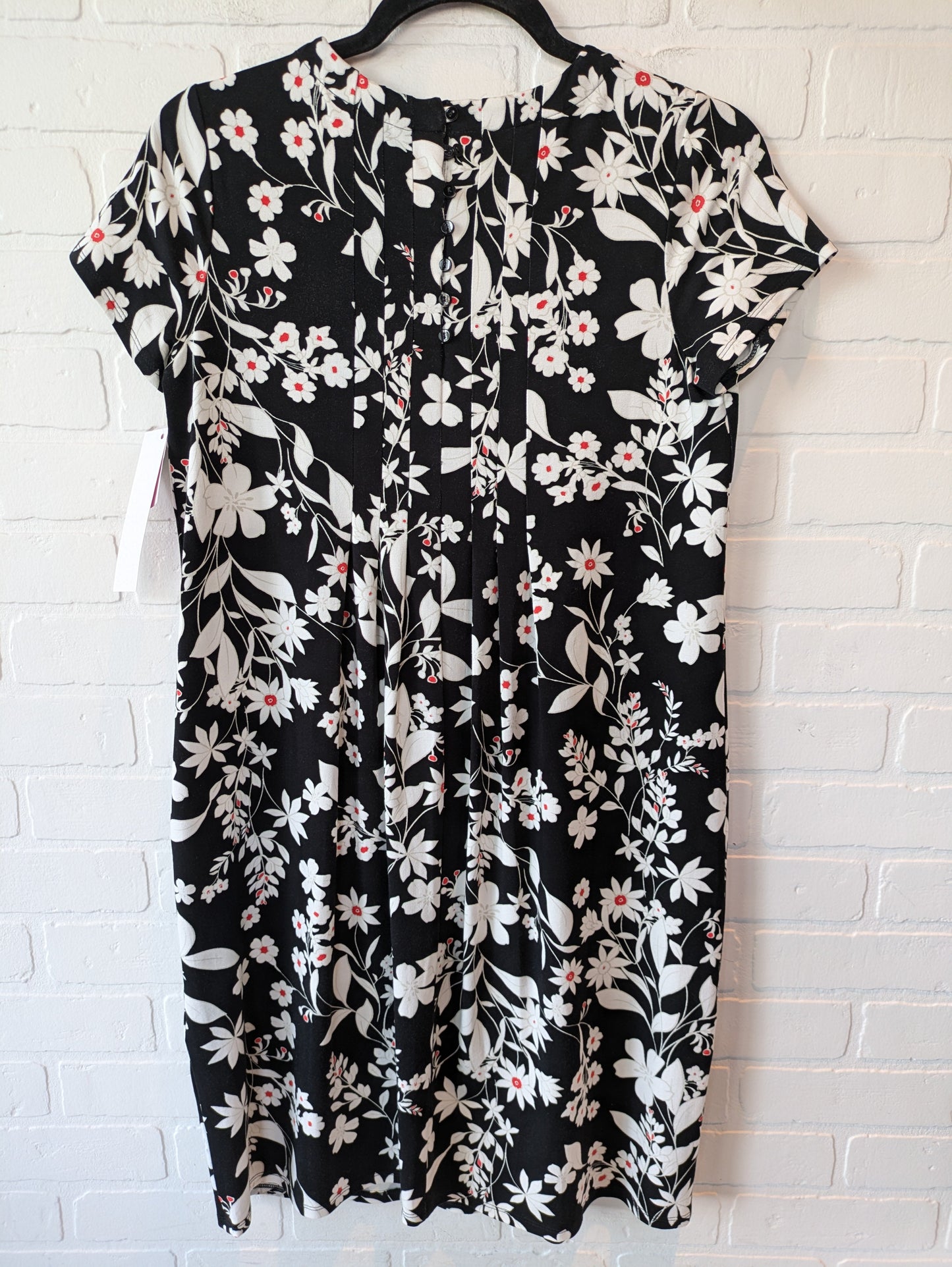 Dress Casual Short By J. Jill In Black & White, Size: Xs