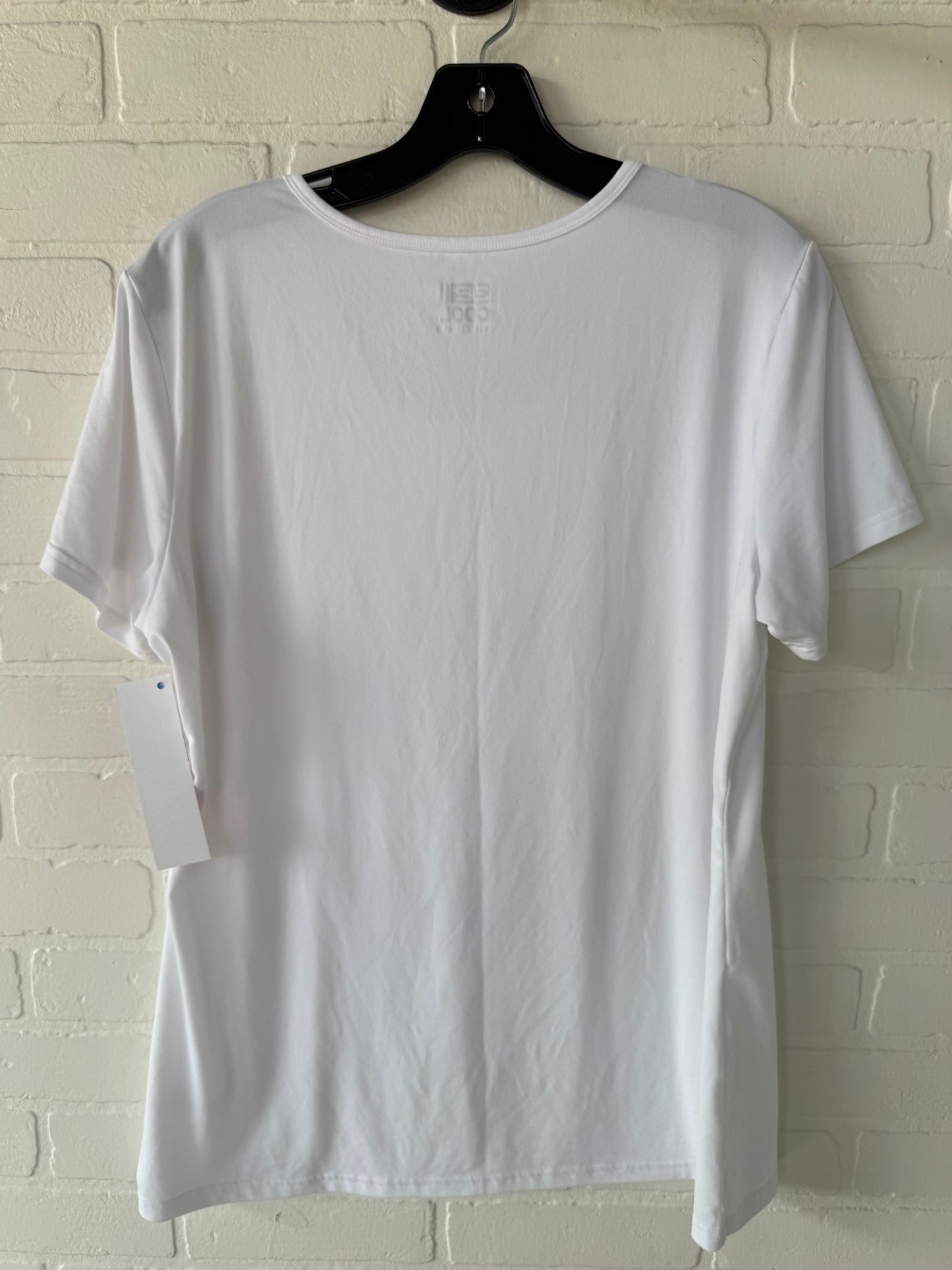 Athletic Top Short Sleeve By 32 Degrees In White, Size: Xl