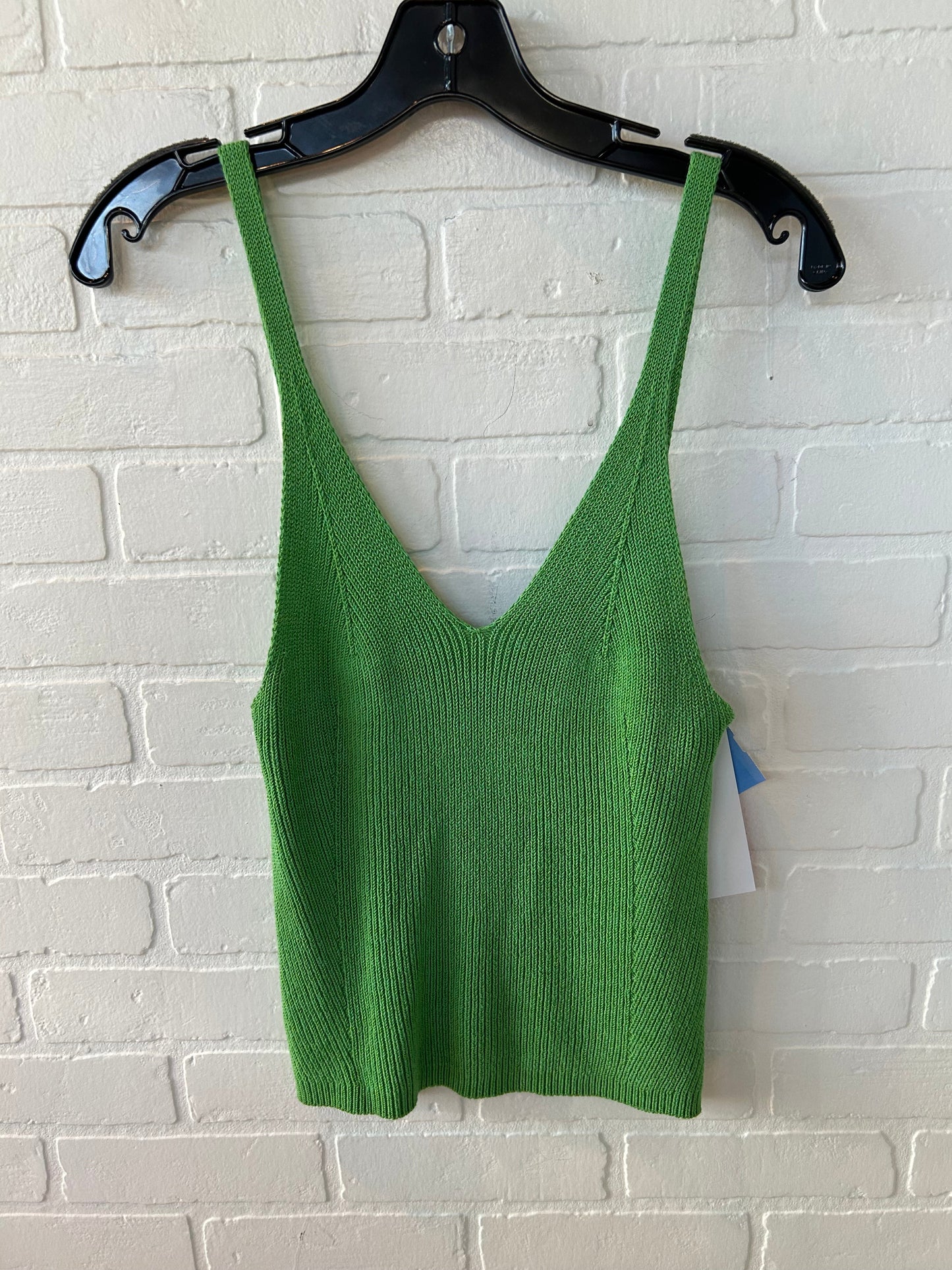 Top Sleeveless By Maeve In Green, Size: S