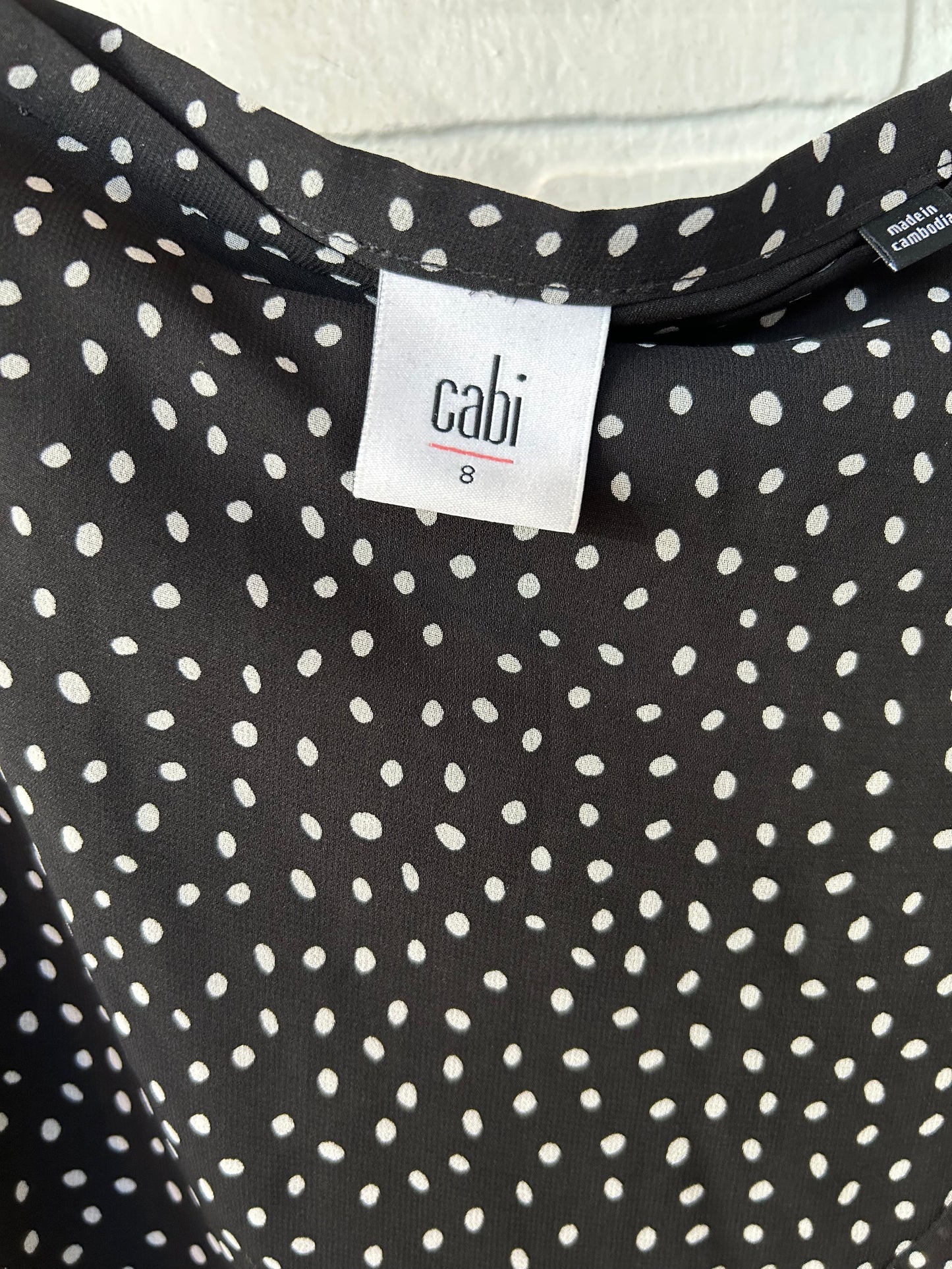 Skirt Midi By Cabi In Black & White, Size: 8