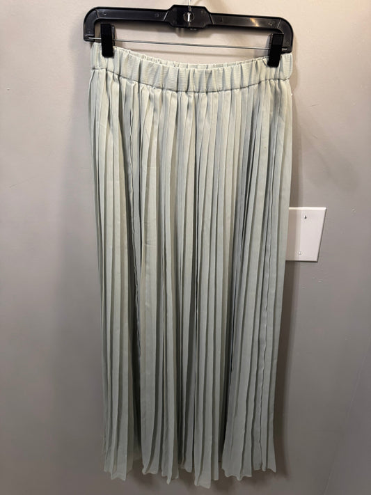 Skirt Maxi By H&m In Green, Size: S