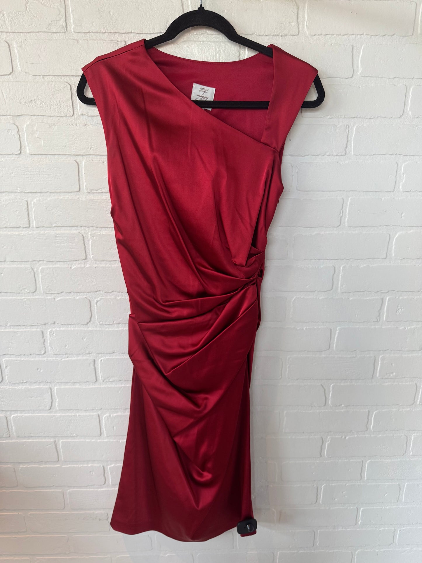 Dress Party Midi By Suzi Chin In Red, Size: S