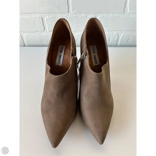 Shoes Heels Stiletto By Steve Madden In Brown, Size: 8
